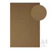 Papel con textura de lino 215g/m² - 10 hojas A4