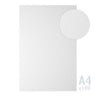 Papel blanco verjurado 185g/m²