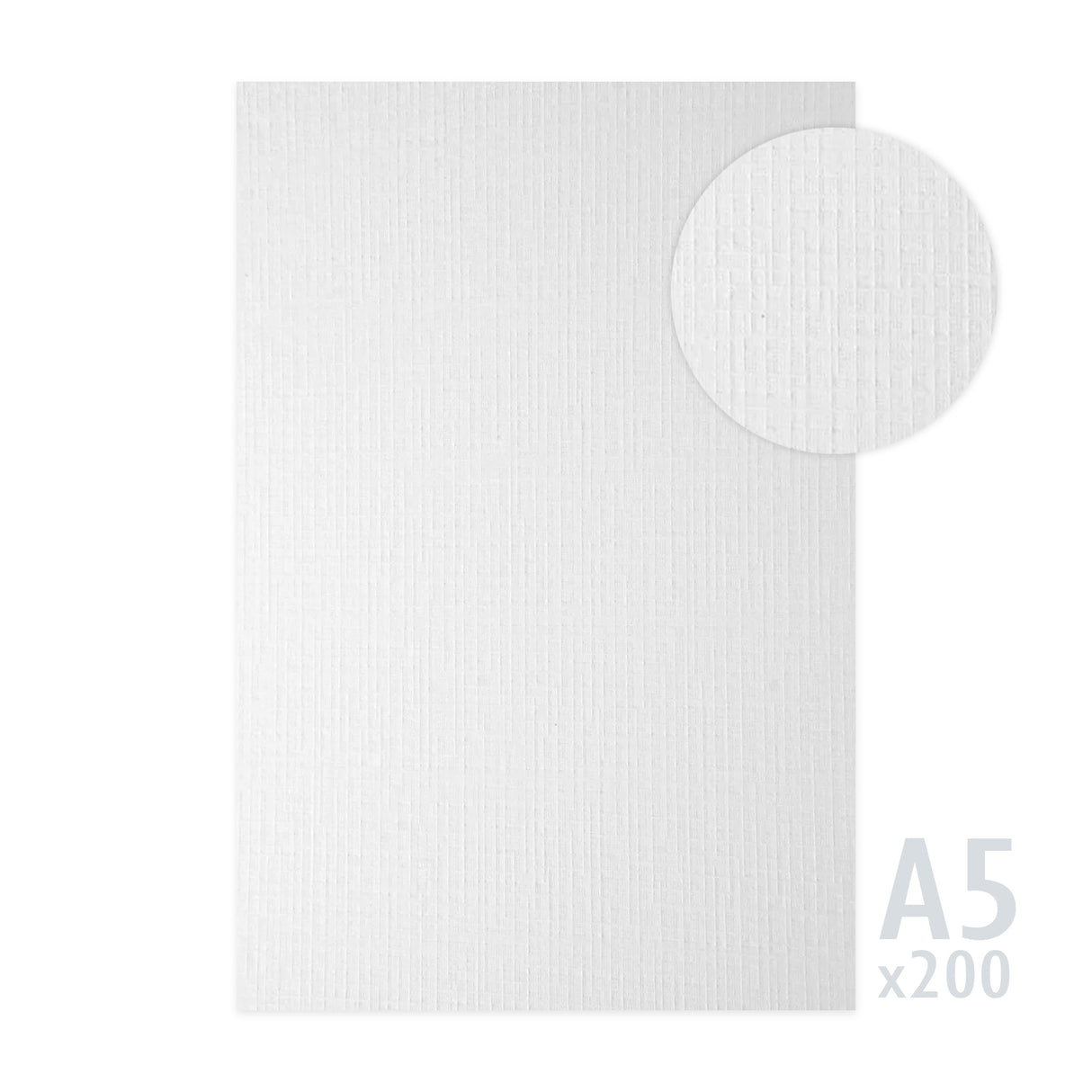 Papel blanco verjurado 185g/m²