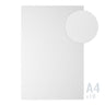 Papel translúcido 35g/m² - 10 hojas A4