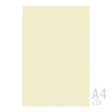 Papel Lessebo 170g/m² - 20 hojas