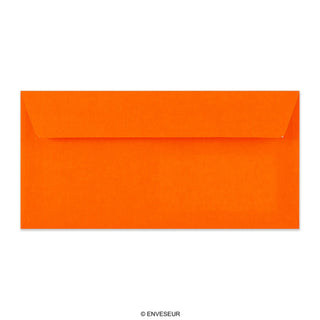 Sobre naranja neón de 110x220 mm (DL)