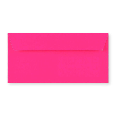 Sobre rosa neón de 110x220 mm (DL)