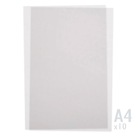 Papel translúcido 90g/m² - 10 hojas A4