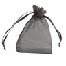 Organza Bags Black 90 x 70 mm