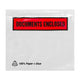 Documents Enclosed Envelopes (Printed) Clear 82 x 113 mm (C7)