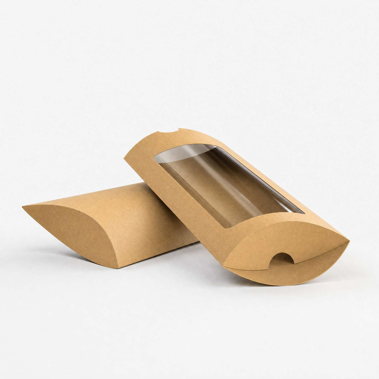 Cajas almohadas con ventana