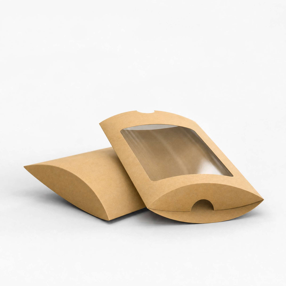 Cajas almohadas con ventana