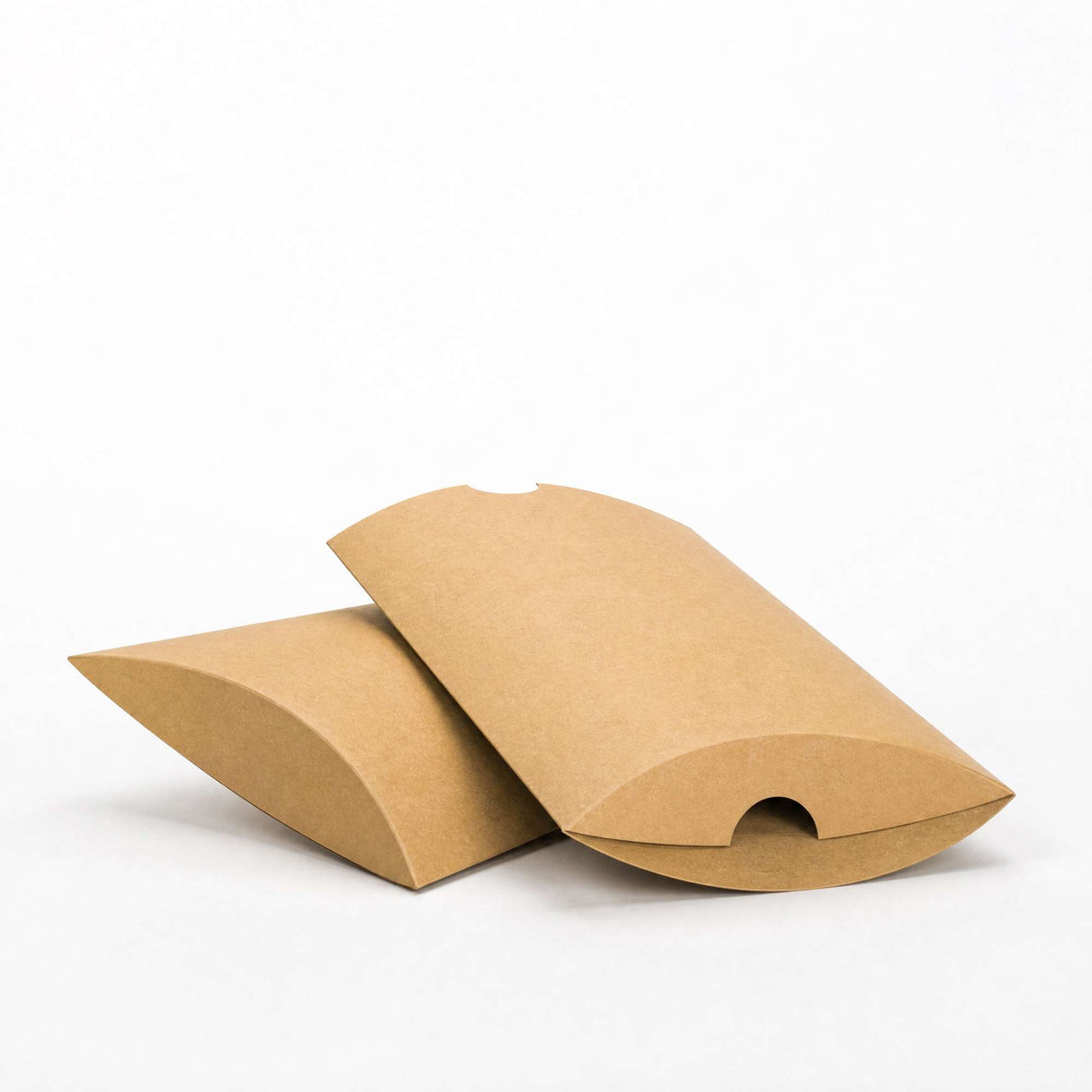 Cajas almohadas Kraft