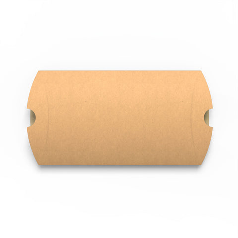 Cajas almohadas Kraft