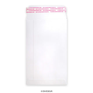 Sobre blanco de alto gramaje de 220x140 mm