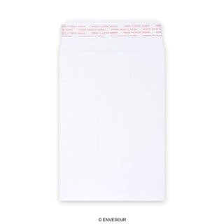 Sobre blanco de alto gramaje de 229x162 mm (C5)