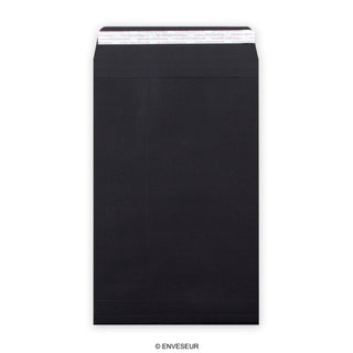 Sobre negro de alto gramaje con fuelle 324x229x25 mm (C4)