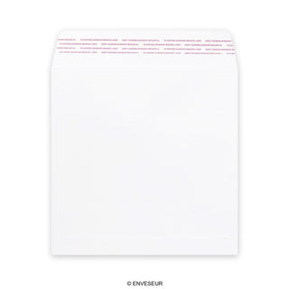 Sobre blanco de alto gramaje de 220x220 mm