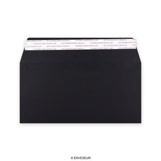 Sobre negro de alto gramaje de 110x220 mm (DL)