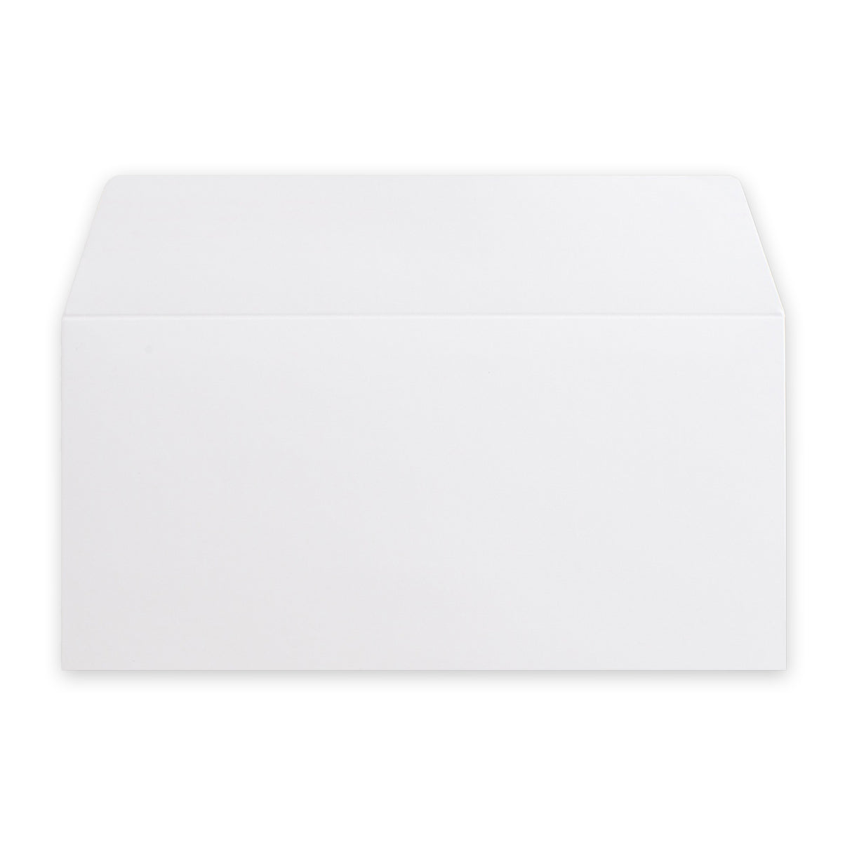 Sobre blanco de alto gramaje de 114x229 mm