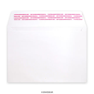 Sobre blanco de alto gramaje de 162x229 mm (C5)
