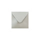 Pearlescent Envelopes Silver 100 x 100 mm Gummed