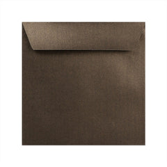 Pearlescent Envelopes Bronze 155 x 155 mm Peel and Seal