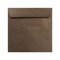 Pearlescent Envelopes Bronze 170 x 170 mm Peel and Seal