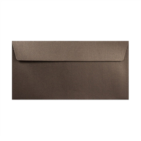 Pearlescent Envelopes Bronze 110 x 220 mm (DL) Peel and Seal