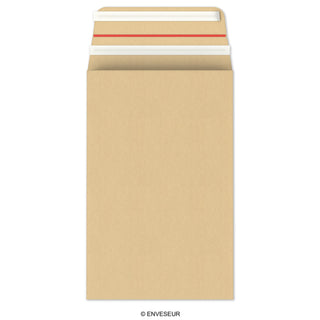 Bolsas de papel para envío reutilizables