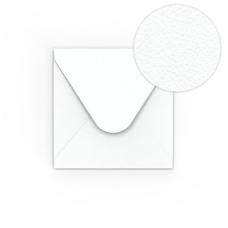 Sobre blanco efecto martillado 110x100 mm