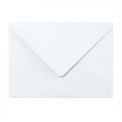 V-Flap Recycled Envelopes White 133 x 184 mm