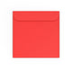 CD Window Envelopes Red 126 x 126 mm