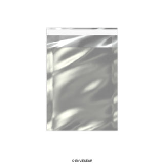Bolsas de aluminio metalizadas brillantes