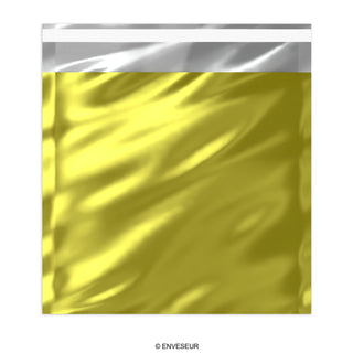 Bolsas de aluminio metalizadas brillantes