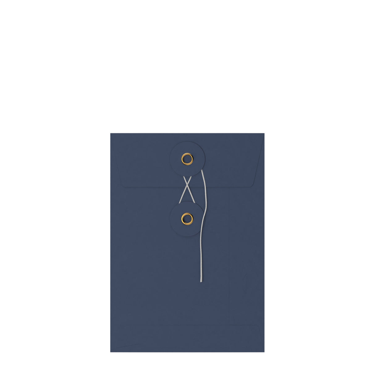 Sobres de colores con cierre de cuerda y arandela