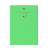 Sobres de colores con cierre de cuerda y arandela