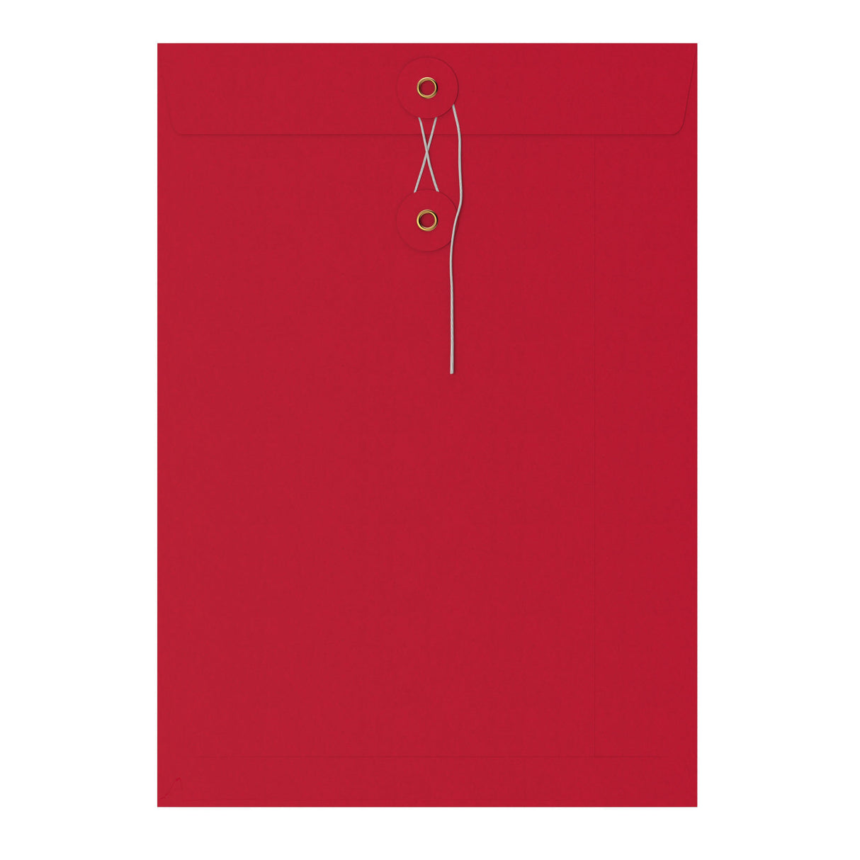 Sobres de colores con cierre de cuerda y arandela