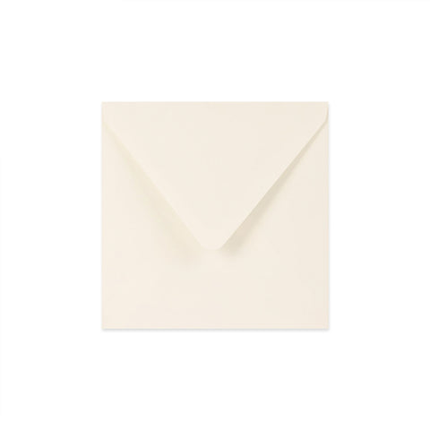 Paper Lined Envelopes Ivory + White Fancy Paper 160 x 160 mm