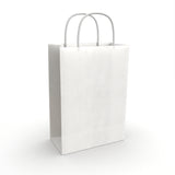 Bolsas de papel con asas retorcidas