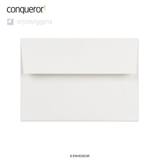 Sobre blanco intenso verjurado Conqueror de 114x162 mm (C6)