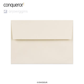Sobre crema verjurado Conqueror de 114x162 mm (C6)