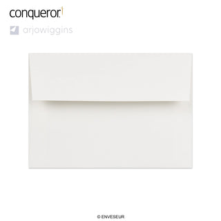 Sobre blanco intenso Conqueror de 114x162 mm (C6)
