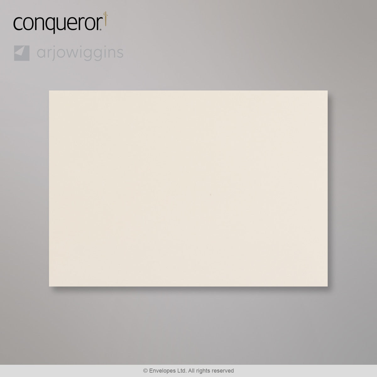 Sobre crema Conqueror de 114x162 mm (C6)